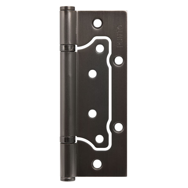 Петля Punto (Пунто) универсальная без врезки IN5200W GR (200-2B 125x2,5) графит