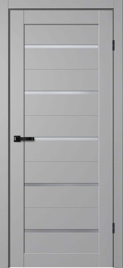 Межкомнатная дверь ПП Грей (Серая), 900x2000 мм, Мидл ML01