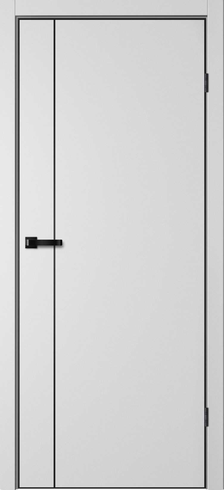 Fly Doors — Тринити TR04 — ПЭТ Сильвер / Чёрная